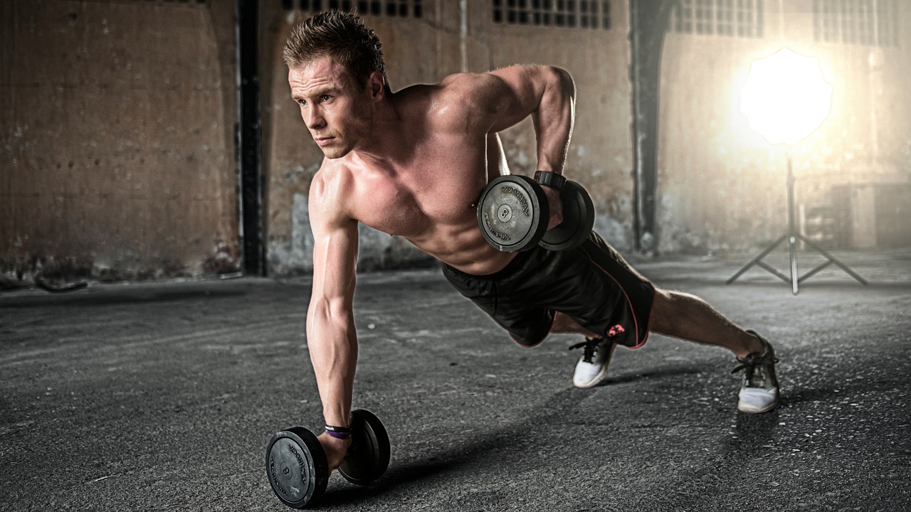 Man, exercise, fitness — Stay Protected and Save More Each Month with Medicare Advantage plans